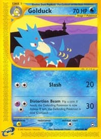 Golduck (50a) - Aquapolis - Pokemon card