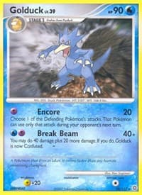 Golduck - Secret Wonders - Pokemon card
