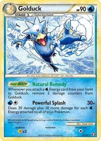 Golduck - Triumphant - Pokemon card