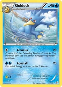 Golduck (35) - Boundaries Crossed - Pokemon card