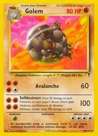 Golem - Legendary Collection - Pokemon card