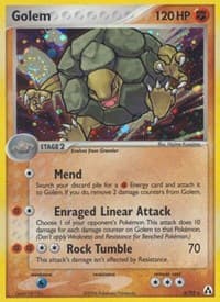 Golem - EX Legend Maker - Pokemon card