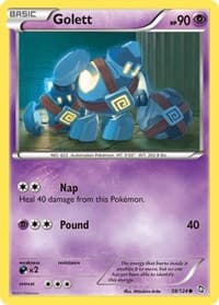 Golett - Dragons Exalted - Pokemon card