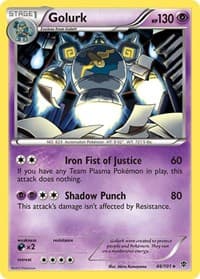 Golurk - Plasma Blast - Pokemon card
