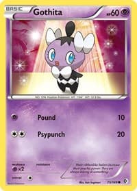 Gothita - Boundaries Crossed - Pokemon card