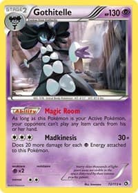 Gothitelle - Legendary Treasures - Pokemon card