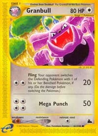 Granbull - Skyridge - Pokemon card