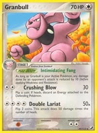 Granbull - EX Unseen Forces - Pokemon card