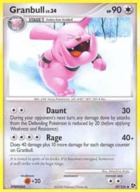 Granbull - Great Encounters - Pokemon card