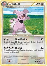 Granbull - HeartGold SoulSilver - Pokemon card