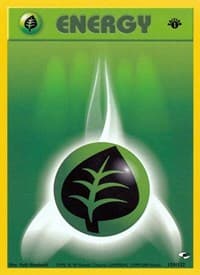 Grass Energy - Gym Heroes - Pokemon card