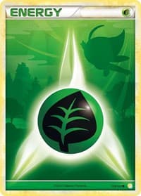 Grass Energy - HeartGold SoulSilver - Pokemon card
