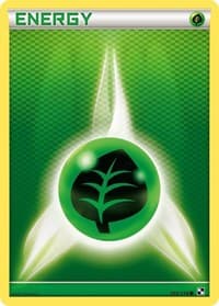 Grass Energy - Black and White - Pokemon card