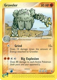 Graveler - EX Dragon - Pokemon card