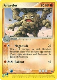 Graveler - EX Dragon - Pokemon card