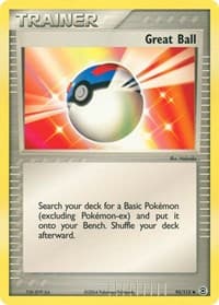 Great Ball - EX FireRed & LeafGreen - Pokemon card