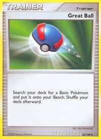 Great Ball - Stormfront - Pokemon card
