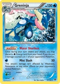 Greninja - XY Base Set - Pokemon card