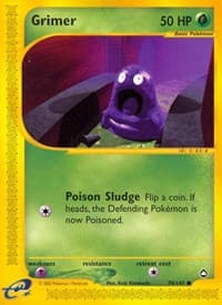 Grimer - Aquapolis - Pokemon card