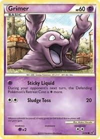 Grimer - Undaunted - Pokemon card