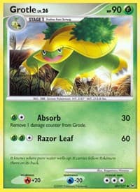 Grotle - Platinum - Pokemon card