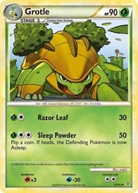 Grotle - Unleashed - Pokemon card