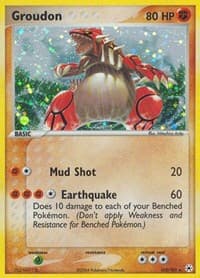 Groudon - EX Hidden Legends - Pokemon card