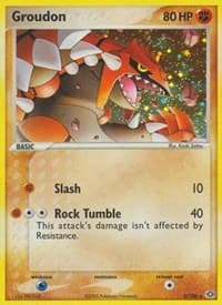 Groudon - EX Emerald - Pokemon card
