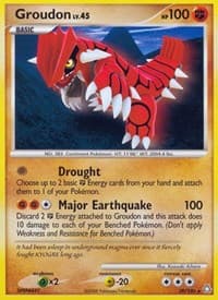 Groudon - Legends Awakened - Pokemon card