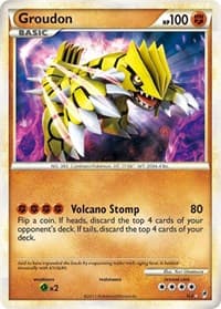 Groudon (Shiny) - Call of Legends - Pokemon card