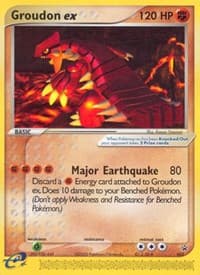 Groudon ex - 002 (Nintendo Power Magazine) - Nintendo Promos - Pokemon card