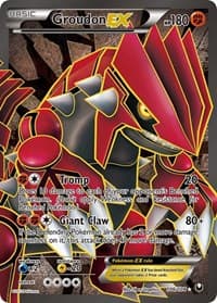 Groudon EX (106 Full Art) - Dark Explorers - Pokemon card