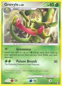 Grovyle - Great Encounters - Pokemon card