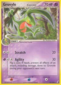Grovyle (Delta Species) - EX Crystal Guardians - Pokemon card