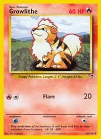 Growlithe - Legendary Collection - Pokemon card