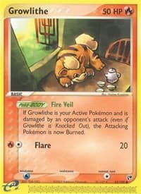 Growlithe - EX Sandstorm - Pokemon card
