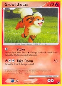 Growlithe - Rising Rivals - Pokemon card