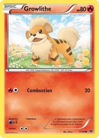 Growlithe (11) - Next Destinies - Pokemon card