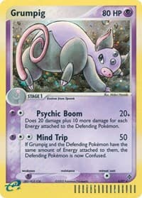 Grumpig - EX Dragon - Pokemon card