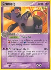 Grumpig - EX Crystal Guardians - Pokemon card