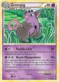 Grumpig - Triumphant - Pokemon card
