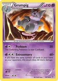 Grumpig - Boundaries Crossed - Pokemon card