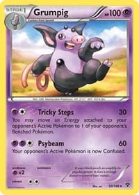 Grumpig - XY Base Set - Pokemon card