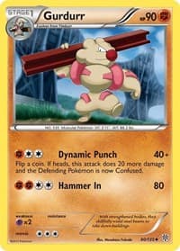 Gurdurr - Plasma Storm - Pokemon card