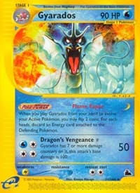 Gyarados (11) - Skyridge - Pokemon card