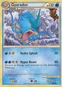 Gyarados (#20 Non-Holo) - HGSS Trainer Kit: Gyarados & Raichu - Pokemon card