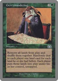 Gerrymandering - Unglued - Magic: The Gathering card
