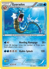 Gyarados - Legendary Treasures - Pokemon card