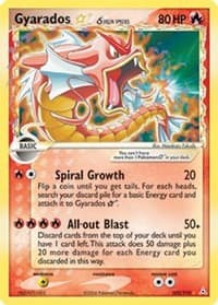 Gyarados Star (Delta Species) - EX Holon Phantoms - Pokemon card