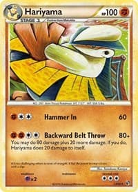 Hariyama - Undaunted - Pokemon card